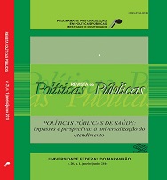 					Afficher Vol. 20 No. 1 (2016): Políticas Públicas de Saúde: impasses e perspectivas à universalização do atendimento
				