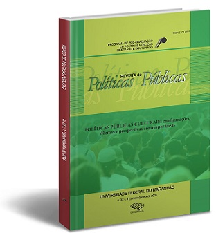 					Ver Vol. 22 Núm. 1 (2018): POLÍTICAS PÚBLICAS CULTURAIS: configurações, dilemas e perspectivas contemporâneas
				